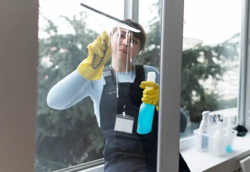 Nettoyage de vitres intérieures et extérieures à Adé